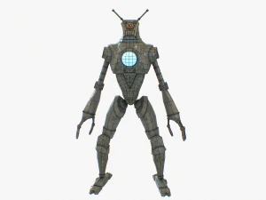 робот пбр 3D Модель