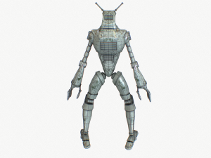 robot pbr Modèle 3D
