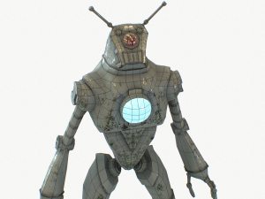 robot pbr Modèle 3D