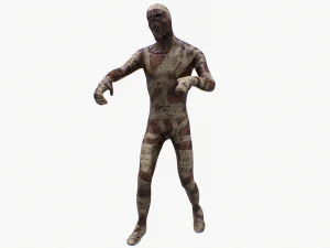 мумія сфальсифікована пбр 3D Модель