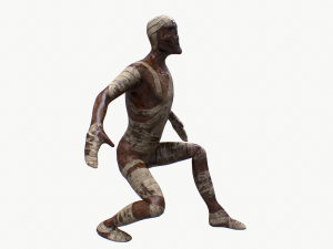 mummy rigged pbr 3D 模型