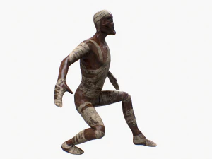 mummy rigged pbr 3D Model