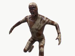 mummy rigged pbr 3D 模型