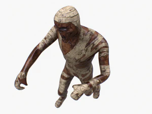 mummy rigged pbr 3D Model