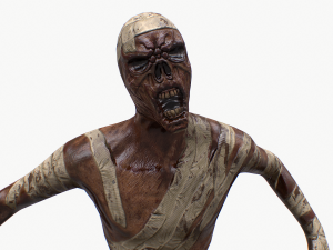 mummy rigged pbr 3D 模型