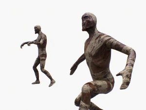 mummy rigged pbr 3D Model