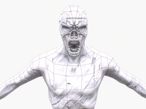 mummy rigged pbr 3D Model
