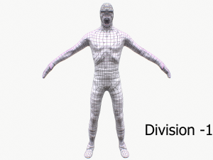 mummy rigged pbr 3D 模型