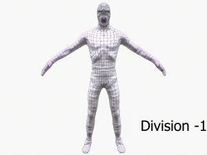 mummy rigged pbr 3D Model