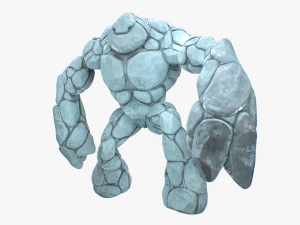 golem es dicurangi Model 3D