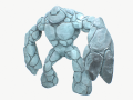 ice golem rigged 3D Модель