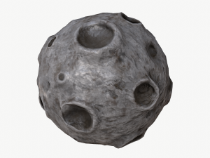 moon pbr 3D Model