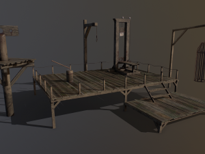 The Rack Torture Device 3D model