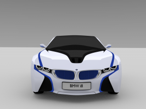 bmw i8 3D Модель