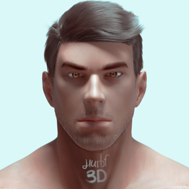 aston bara men character full body upper texture 5usd discounted Modelo 3D .c4d .max .obj .3ds .fbx .stl .blend 