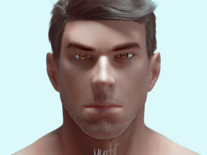 aston bara men character full body upper texture 5usd discounted 3D Model