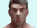 aston bara men character full body upper texture 5usd discounted 3Dモデル