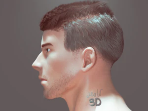 aston bara men character full body upper texture 5usd discounted 3D Model