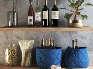 кухонні речі 3D Модель