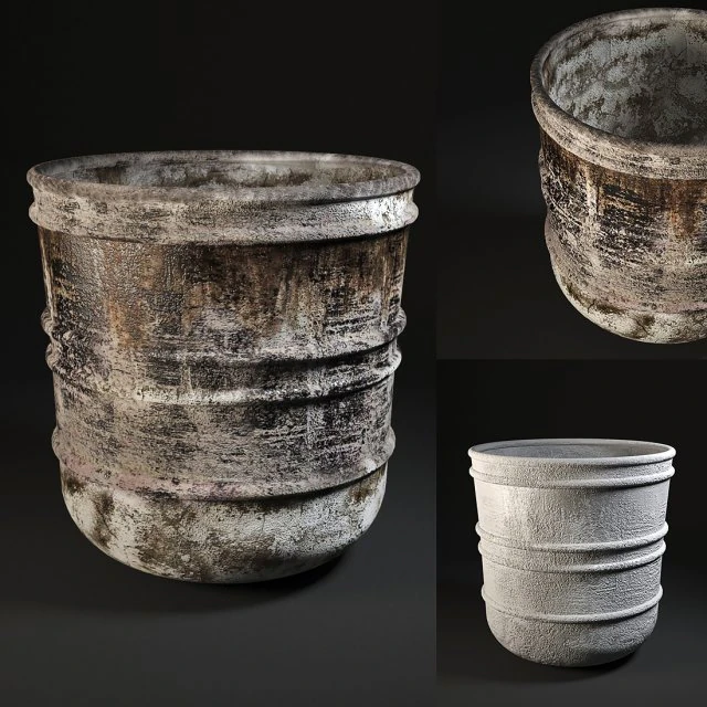 pot609 3D Model .c4d .max .obj .3ds .fbx .stl .blend 