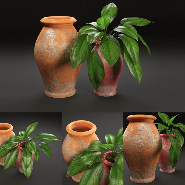 pot 1145 3D 모델 .c4d .max .obj .3ds .fbx .stl .blend 