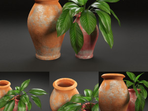 pot 1145 3D 모델