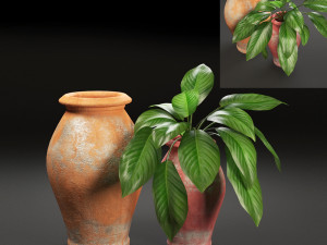 pot 1145 3D 모델