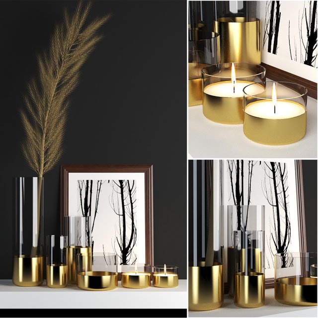 vase438 Model 3D .c4d .max .obj .3ds .fbx .stl .blend 