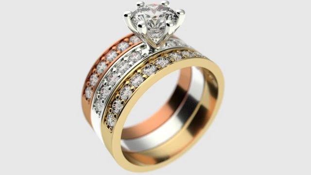 ring 001 3D Model .c4d .max .obj .3ds .fbx .stl .blend