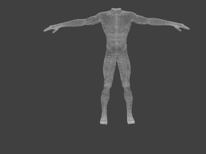 human basic complete male body Modelo 3D