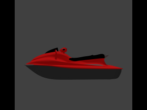 jetski - water scooter 3D Model