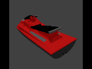 jetski - water scooter 3D Model