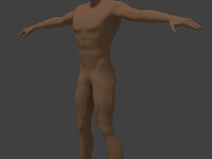 основний чоловічий людський характер 3D Модель