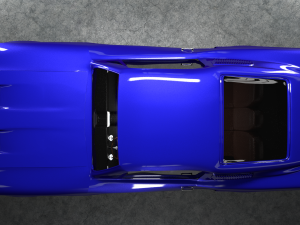 mustang shelby gt390 1968 3D मॉडल