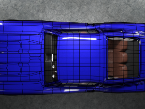 mustang shelby gt390 1968 3D मॉडल
