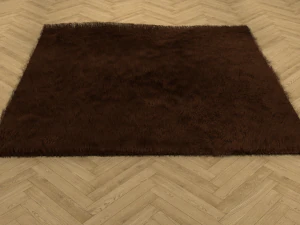 realistic fluffy carpet 3D Model