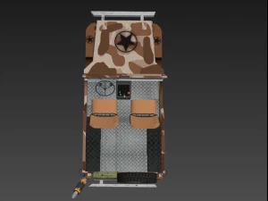 jeep willys Modelo 3D