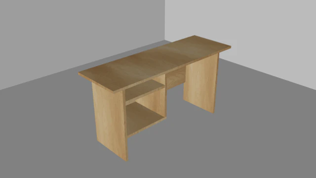 tablewood 3D Model .c4d .max .obj .3ds .fbx .stl .blend 