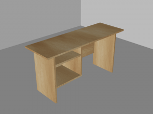 tablewood 3Dモデル