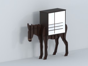 pony wardrobe 3D मॉडल