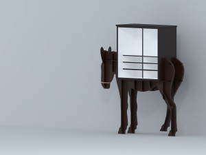 pony wardrobe Modèle 3D
