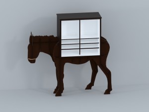 pony wardrobe Modèle 3D