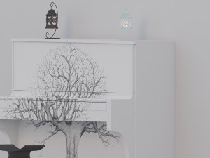 piano Modelo 3D