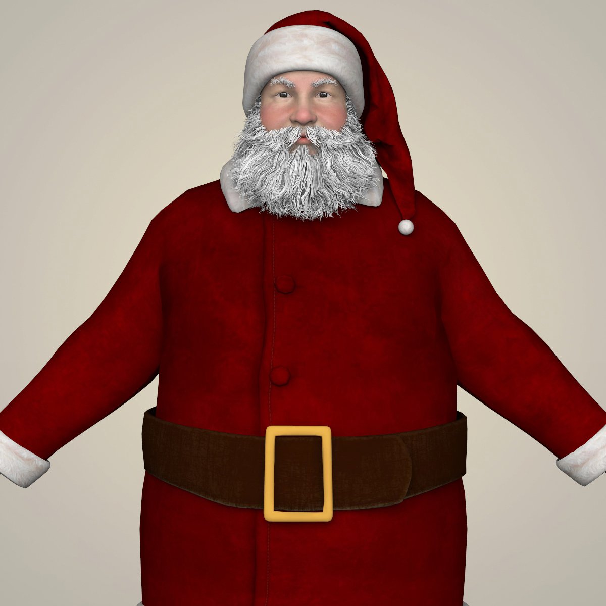 Santa Claus 3d Model In Fantasy 3dexport