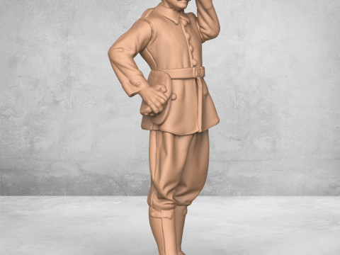 Army Soldier Modelo de impresión 3D