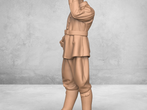 Army Soldier Modelo de impresión 3D
