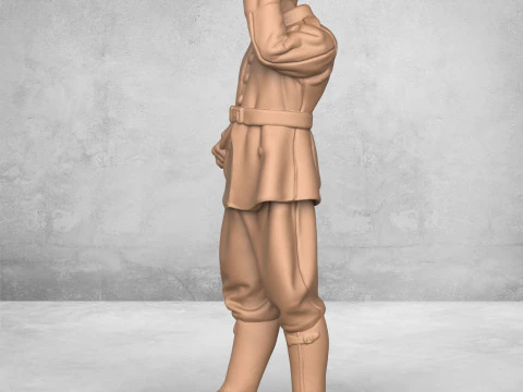 Soldato dell'esercito Modello di stampa 3D