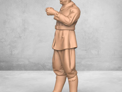 Army Commander 3D Print Model
