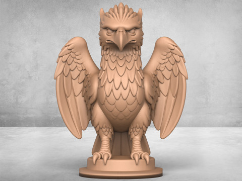 Eagle Miniature 3Dプリントモデル