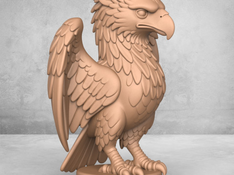 Eagle Miniature 3D 打印模型